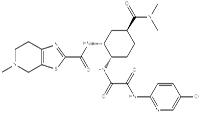 N-(5-氯-2-吡啶基)-N'-[(1S,2R,4S)-4-[(二甲基氨基)甲?；鵠-2-[[(4,5,6,7-四氫-5-甲基噻唑并[5,4-c]吡啶-2-基)甲酰]氨基]環(huán)己基]乙二酰胺
