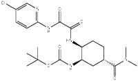 [(1R,2S,5S)-2-[[2-[(5-氯吡啶-2-基)氨基]-2-氧代乙?；鵠氨基]-5-(二甲基氨基羰基)環(huán)己基]氨基甲酸叔丁酯